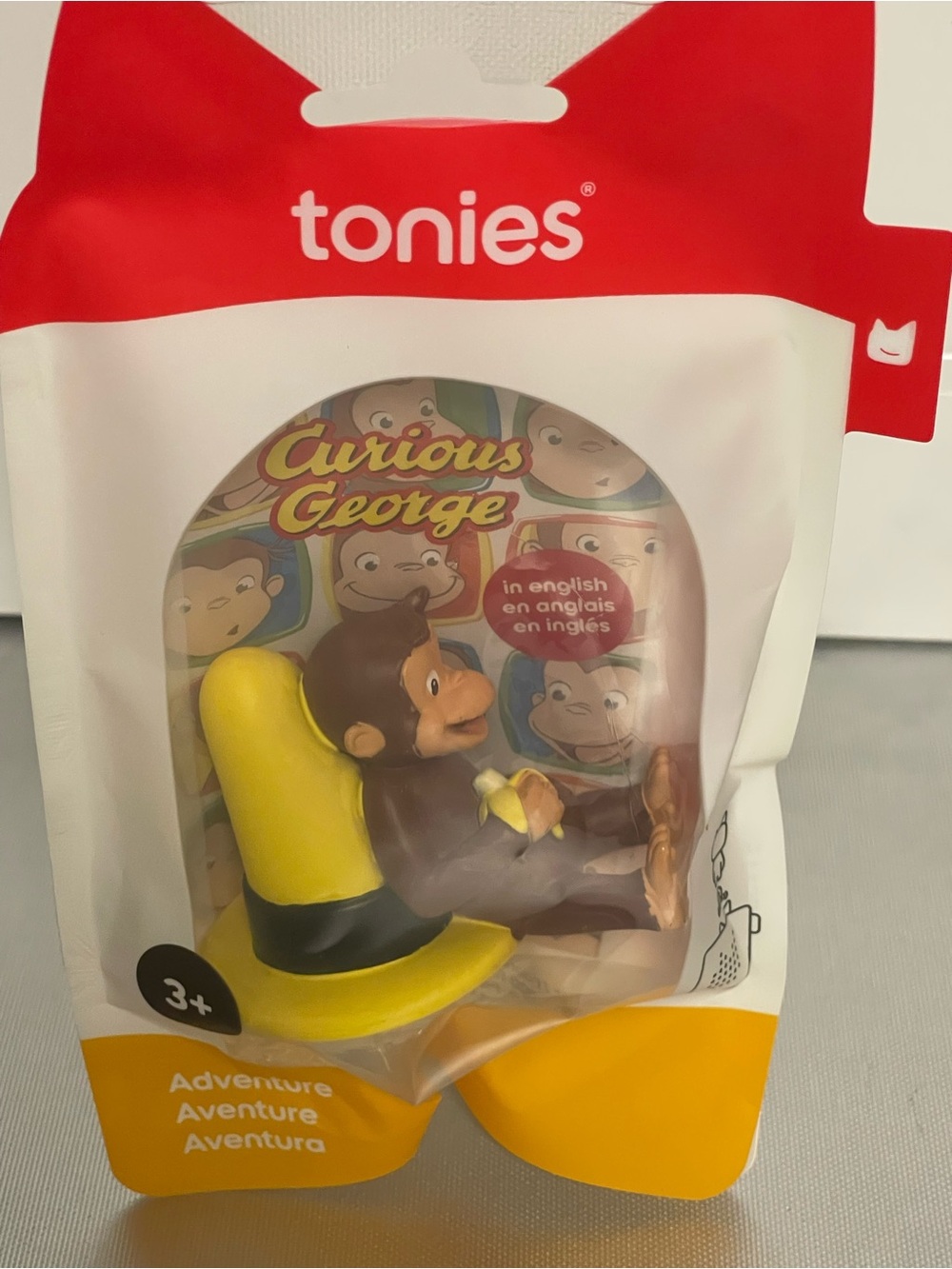 Tonies Curious George Adventure Tonie - Brown & Yellow - Picture 5 of 7
